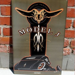 Model J Sign